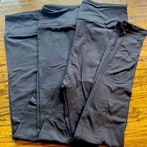 LuLaRoe black leggings (3 pairs)